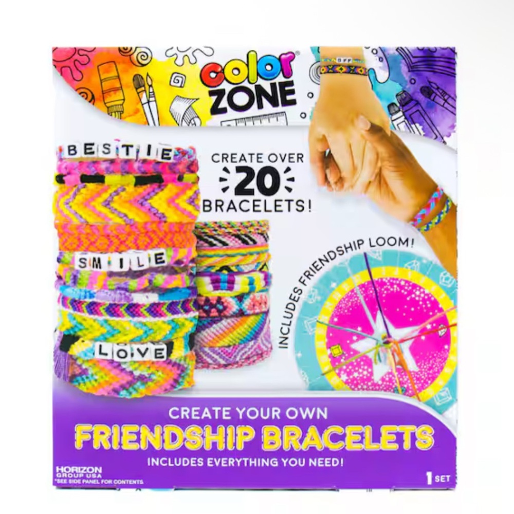 Color Zone Friendship Bracelets Kit